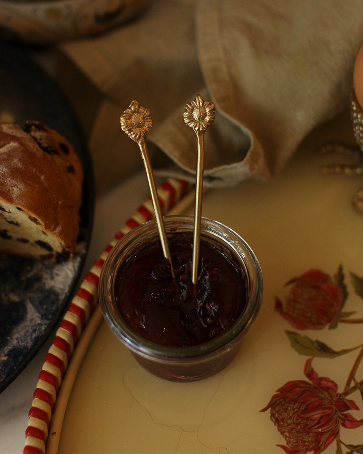 Sunny sunflower theelepels (2 stuks) - Doing Goods