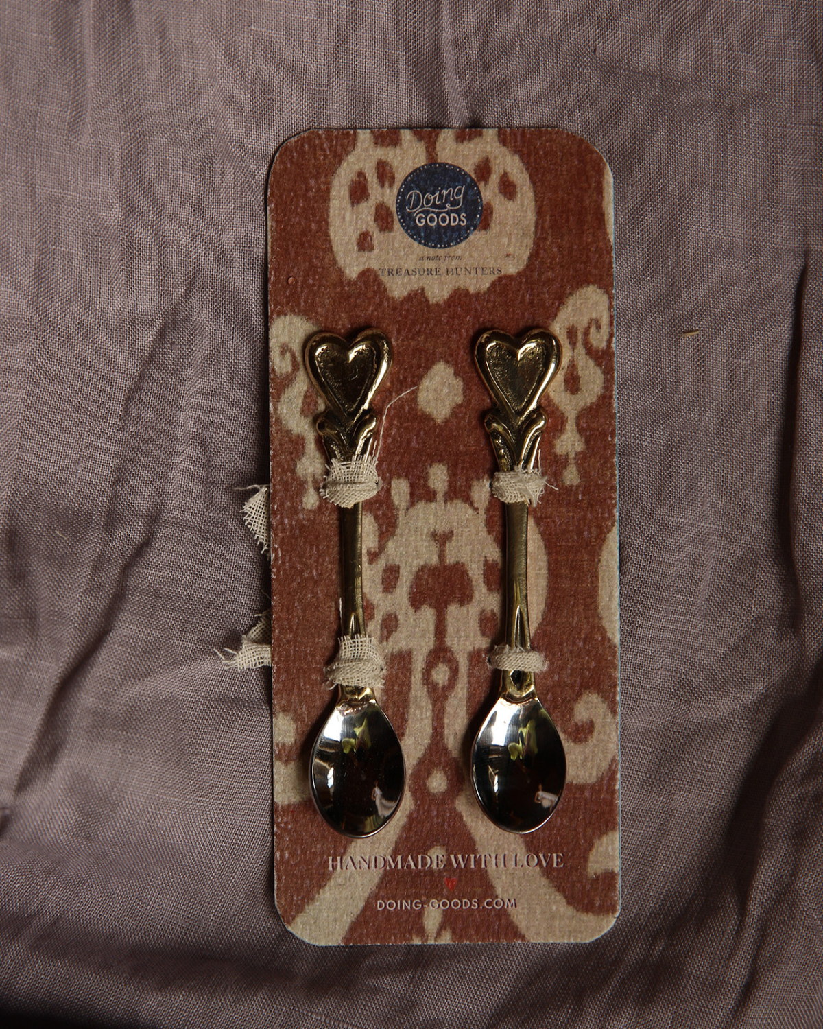 Hana Hart theelepels (2 stuks) - Doing Goods