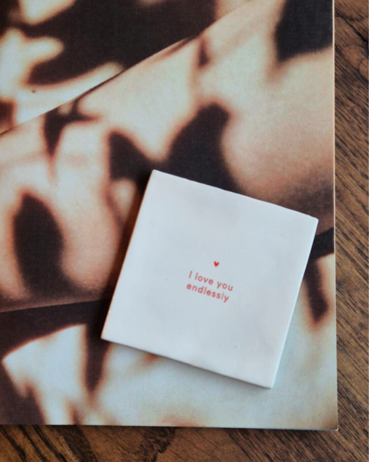 Tegeltje ‘I Love You Endlessly’ | Zachte woorden voor altijd