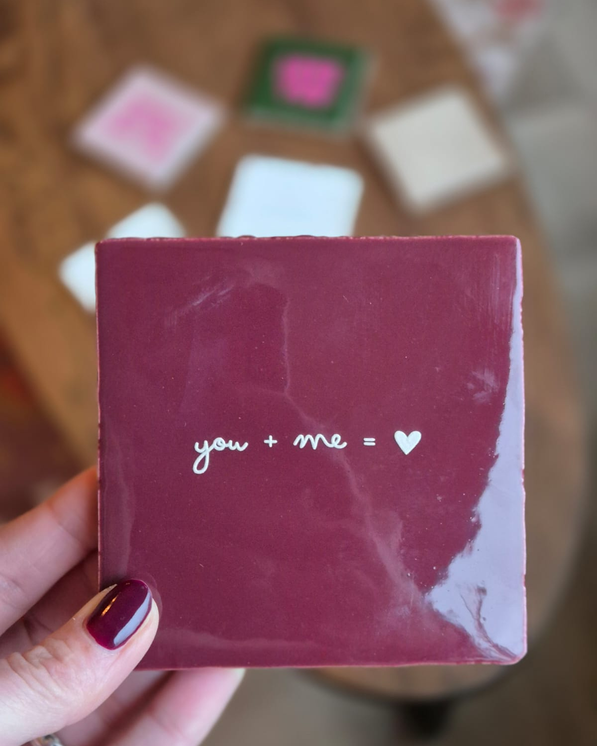 Tegeltje You + Me = ❤️