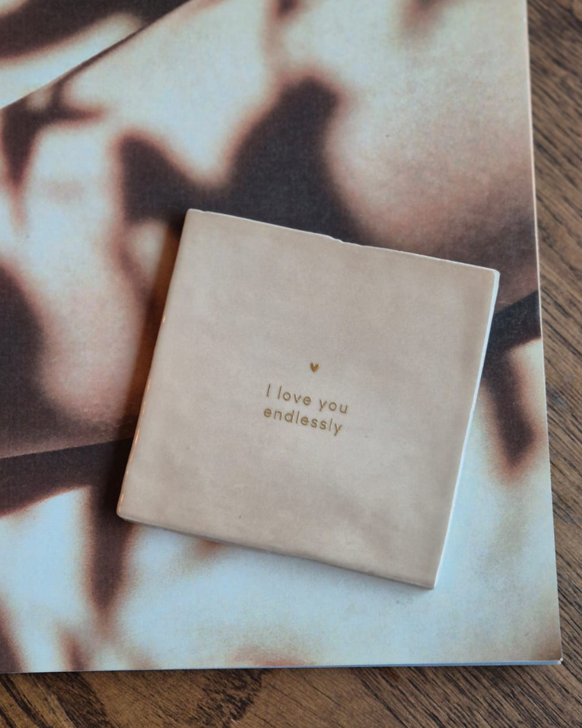 Tegeltje I love you endlessly