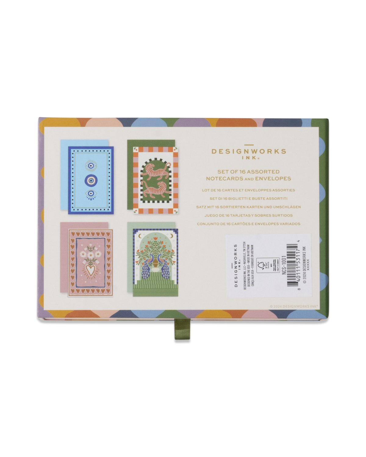 Kaartenset - 16 notecards & enveloppen