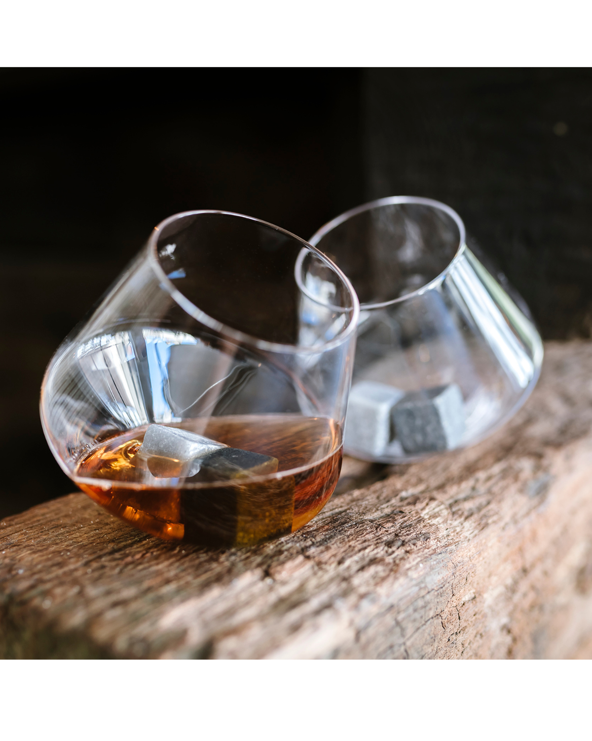 Rocking Whiskey Glasses – Set van 2 Luxe Drinkglazen