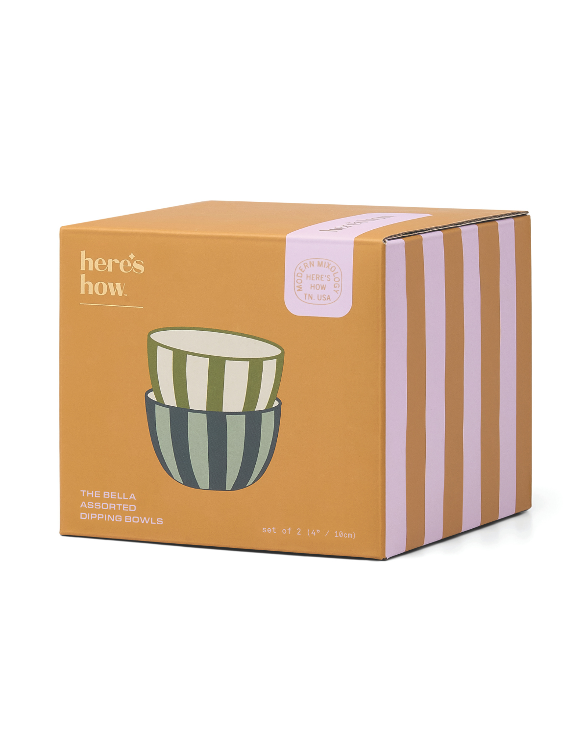 Bella dipping bowls | set van 2 (olive & blue)