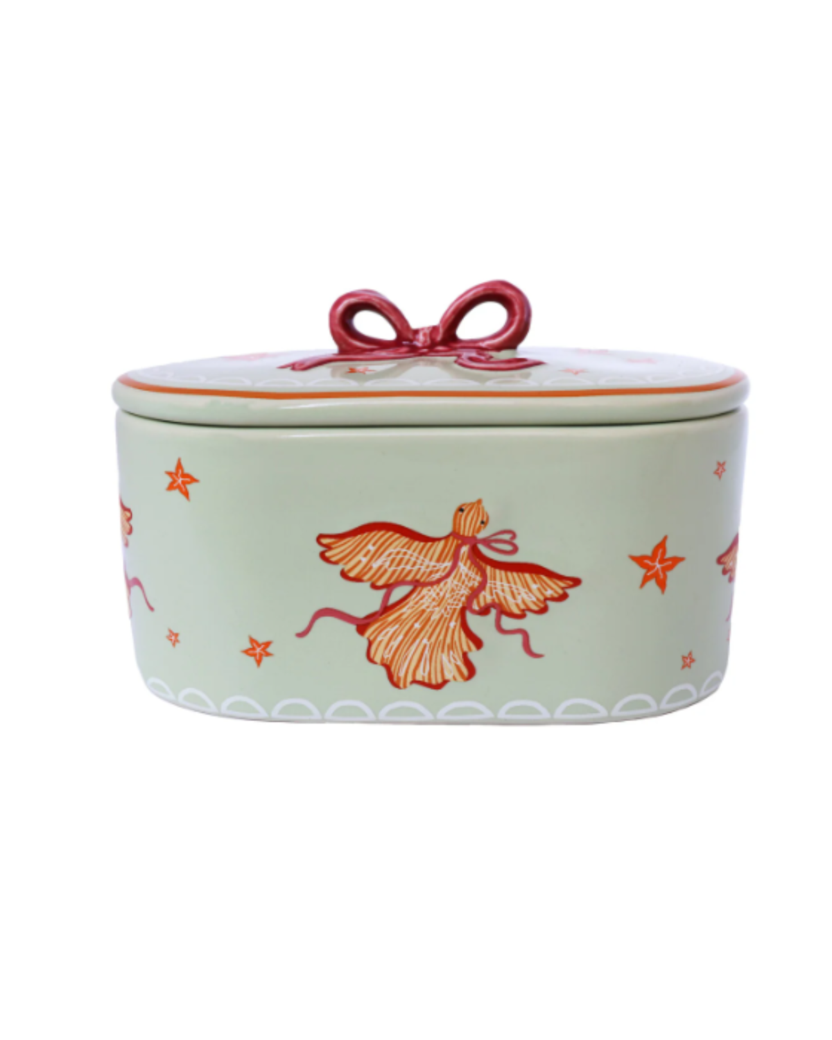 Potje vogel met strik | All the Luck in the World