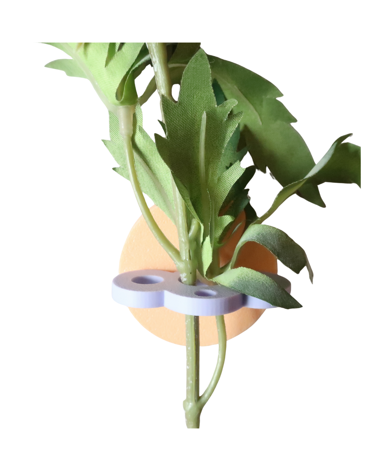 MUUSS kunstbloemschakel met openingen van 5, 7 en 10 mm, ideaal voor diverse bloemstelen en te combineren met basishoude