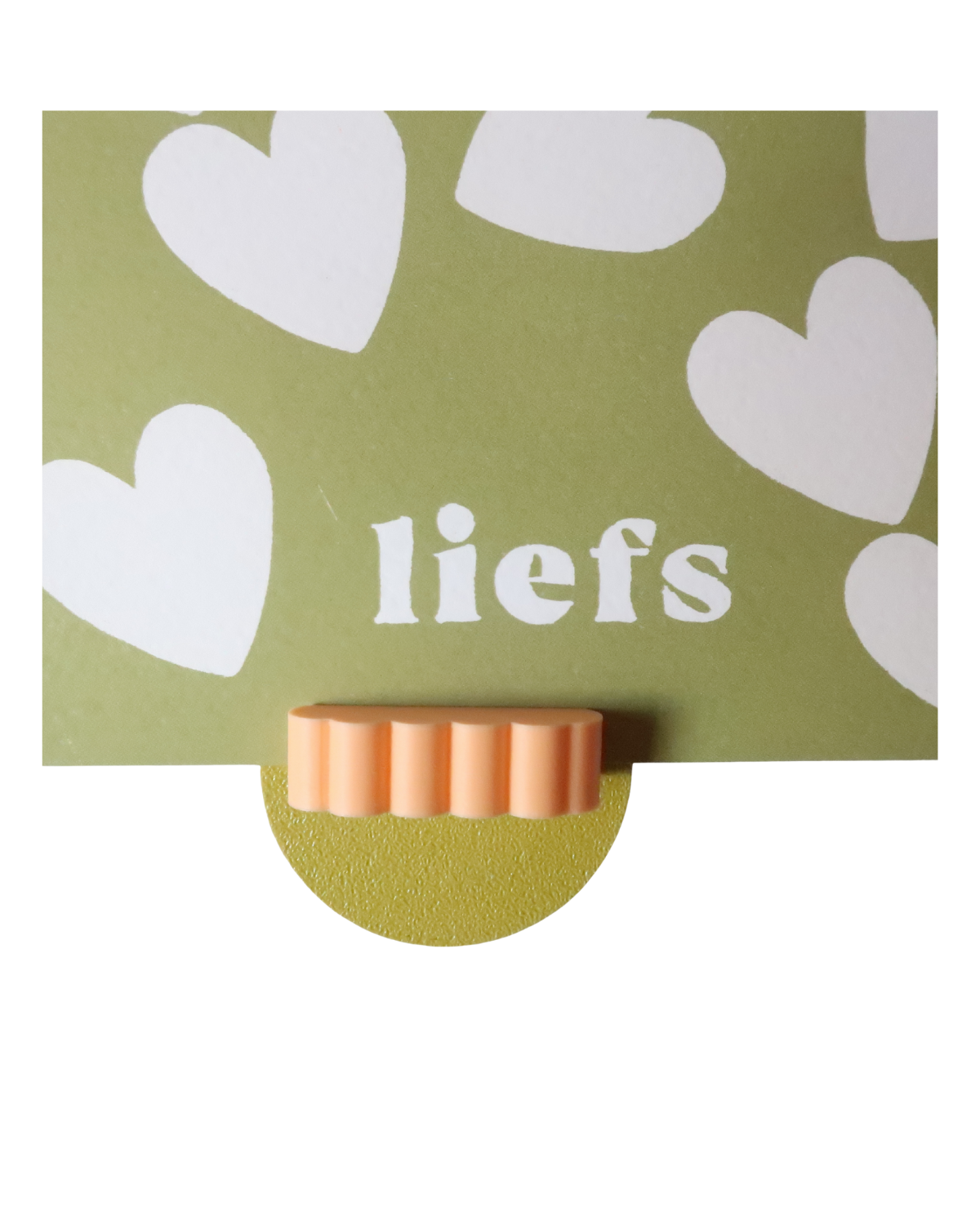 MUUSS kaarthouderschakel voor kaarten, prints en kleine foto’s, modulair systeem voor galerijwand