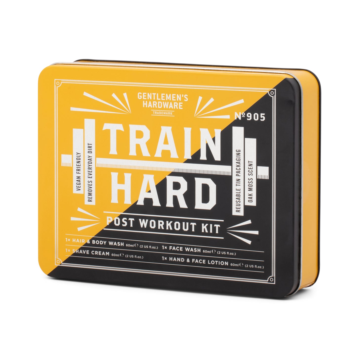 Hydrateert en verzorgt de huid, compact verpakt voor sporttas of rugzak.