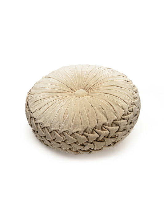 Sierkussen Berend van Light & Living in zandkleur met trendy patroon, luxe vulling en hoogwaardig textiel voor woonkamer of slaapkamer.