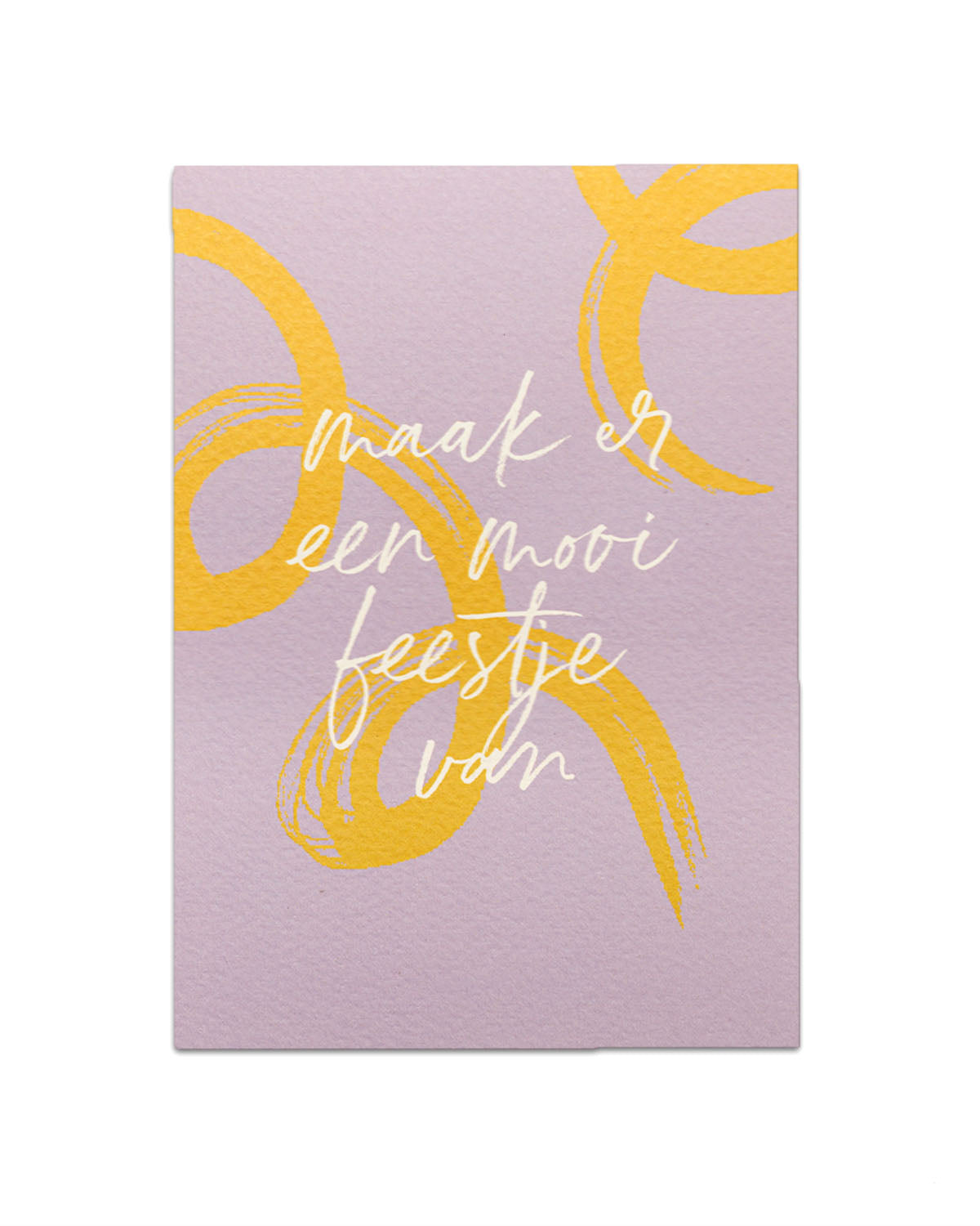 Kaart 'Feestje'