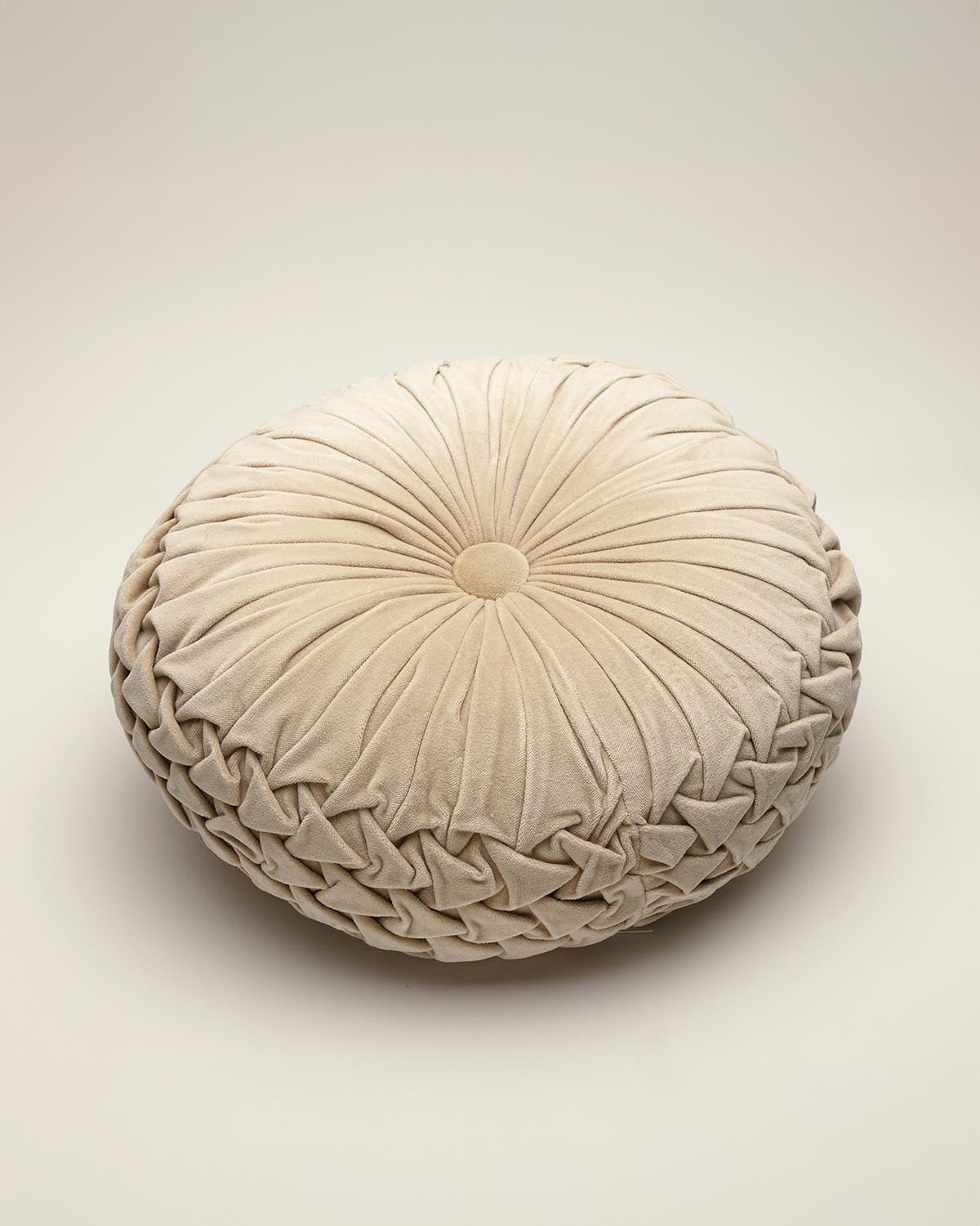 Sierkussen 'Berend' Zand 40cm rond