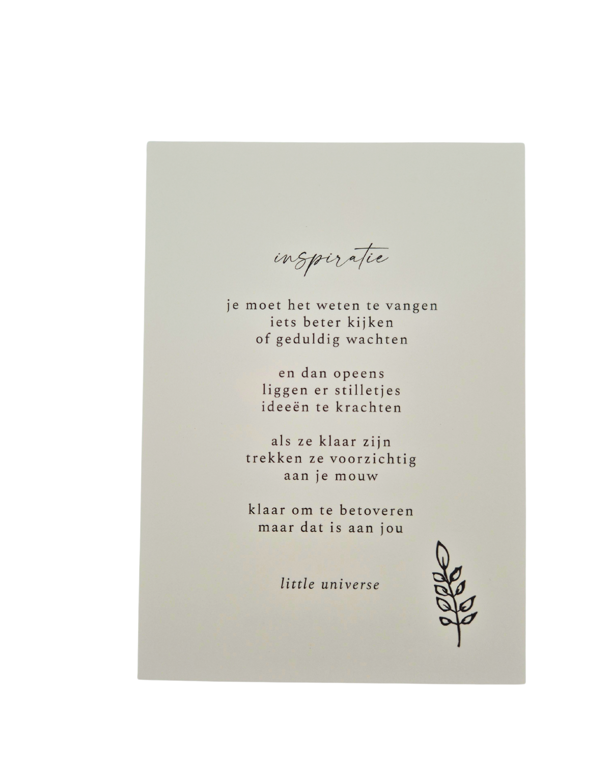 Kaart 'inspiratie'