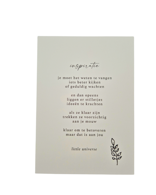 Kaart 'inspiratie'