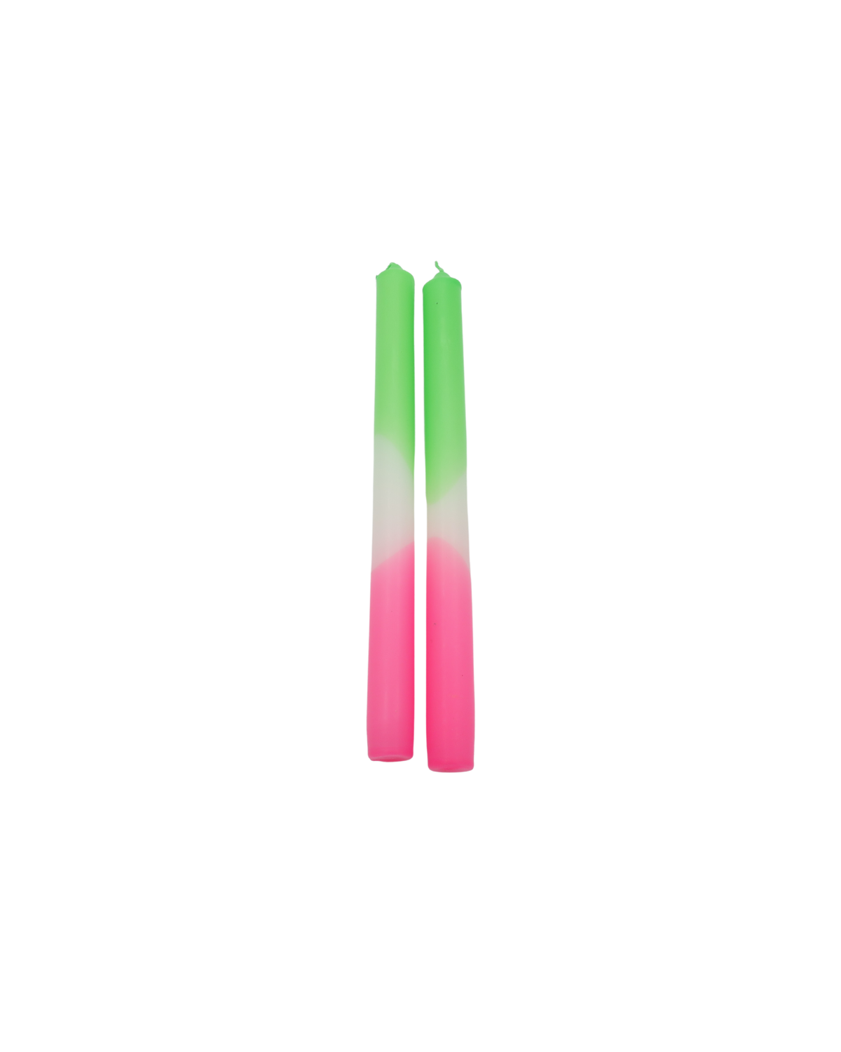 DipDey dinerkaars - Groen Wit Roze - 25cm