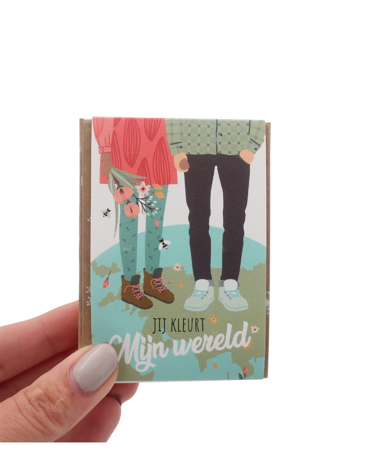 Zaadbommetjes Gift box mini - Jij kleurt mijn wereld