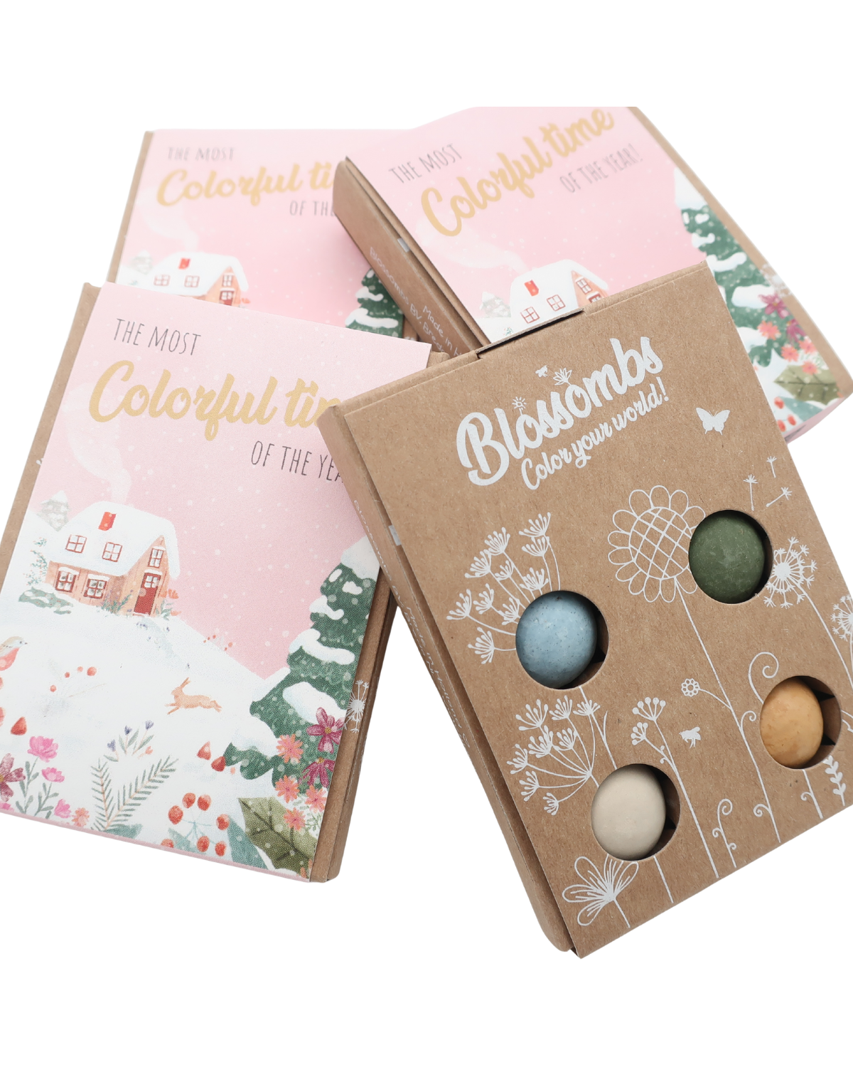 Zaadbommetjes Gift box mini - The most colorful time of the year!