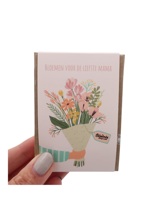 Zaadbommetjes Gift box mini - Bloemen voor de liefste mama