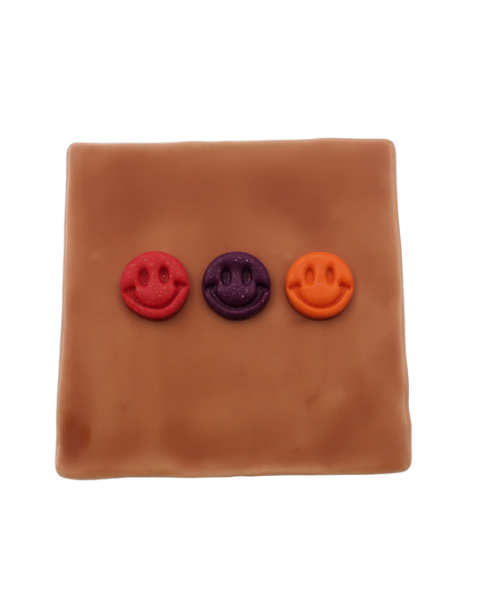 Tegeltje 3D Smiley's