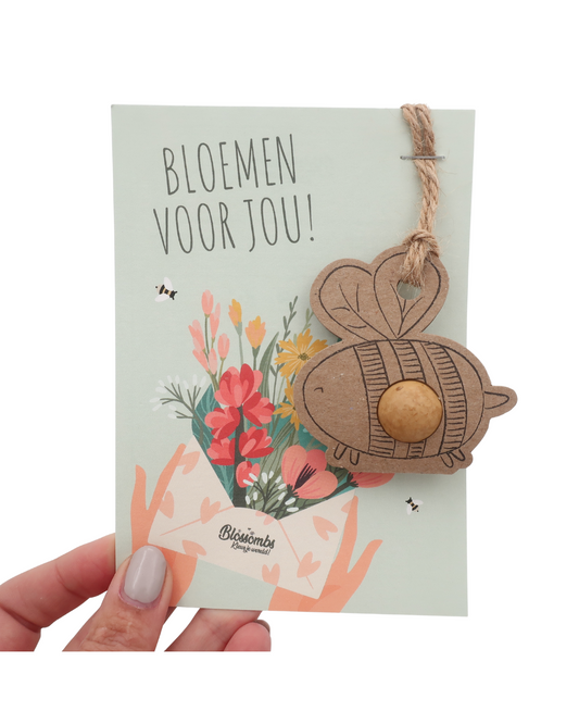 Kaart Bloemen voor jou